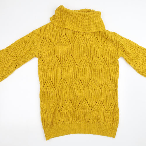 Sainsburys  Womens Yellow   Pullover Sweatshirt Size 16