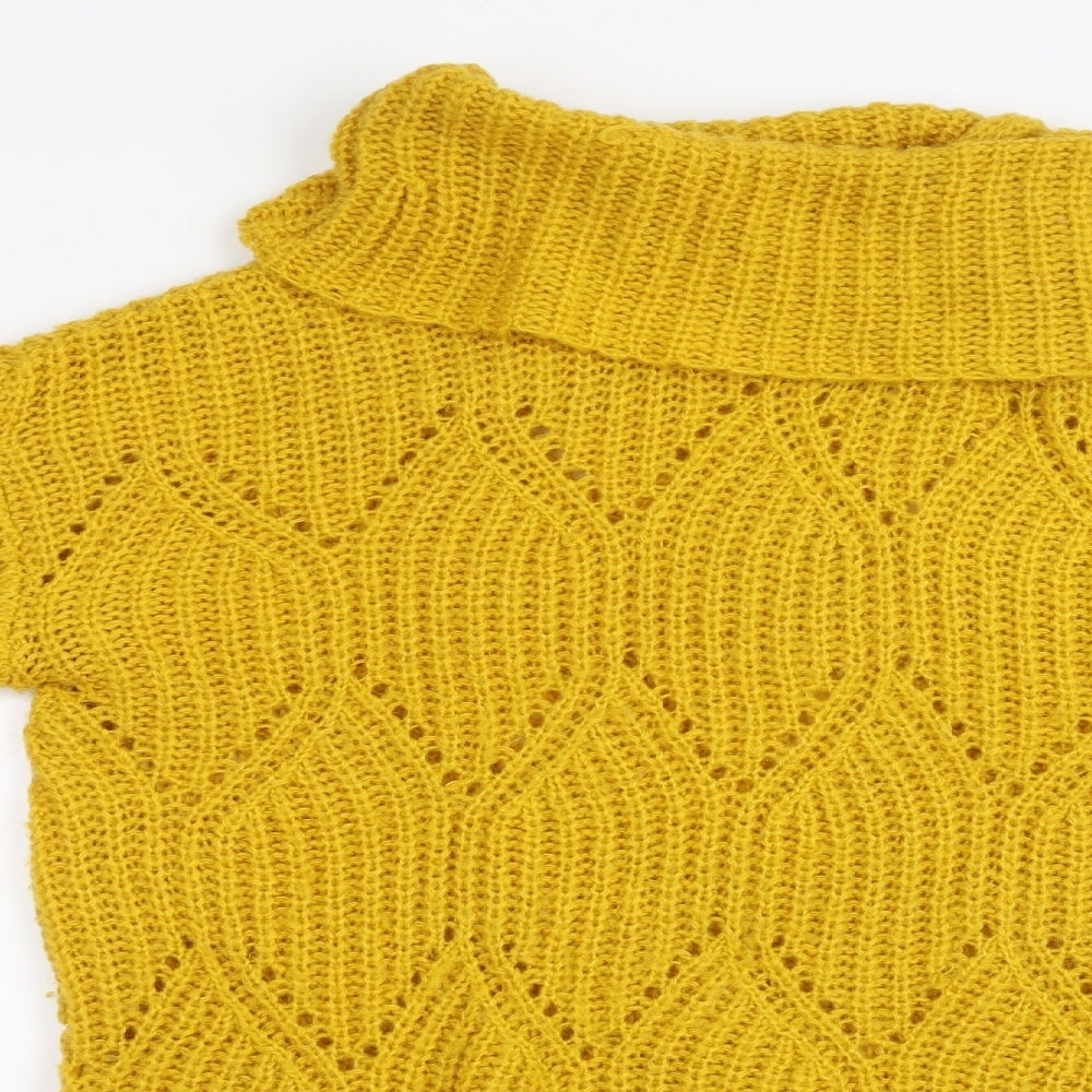 Sainsburys  Womens Yellow   Pullover Sweatshirt Size 16