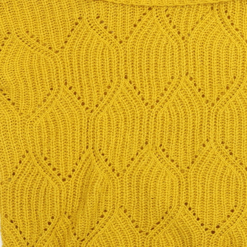 Sainsburys  Womens Yellow   Pullover Sweatshirt Size 16