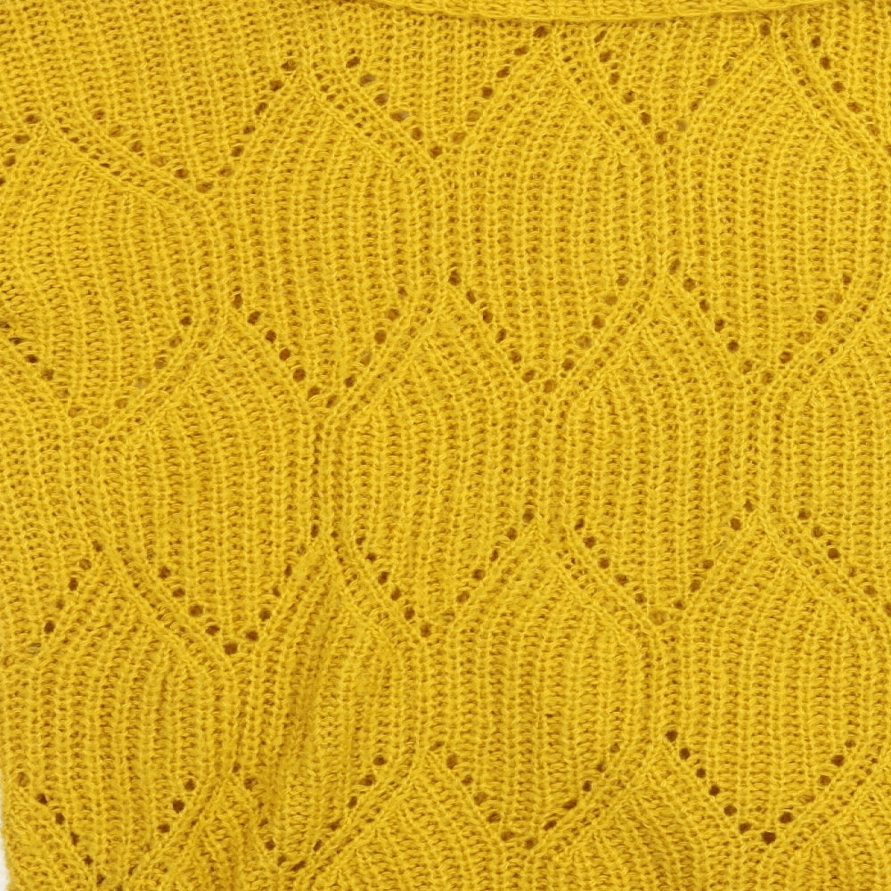 Sainsburys  Womens Yellow   Pullover Sweatshirt Size 16