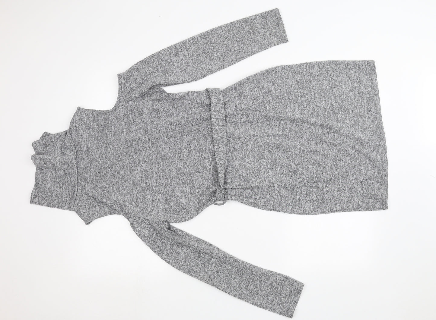 Lipsy Womens Grey   A-Line  Size 14  - off the shoulder