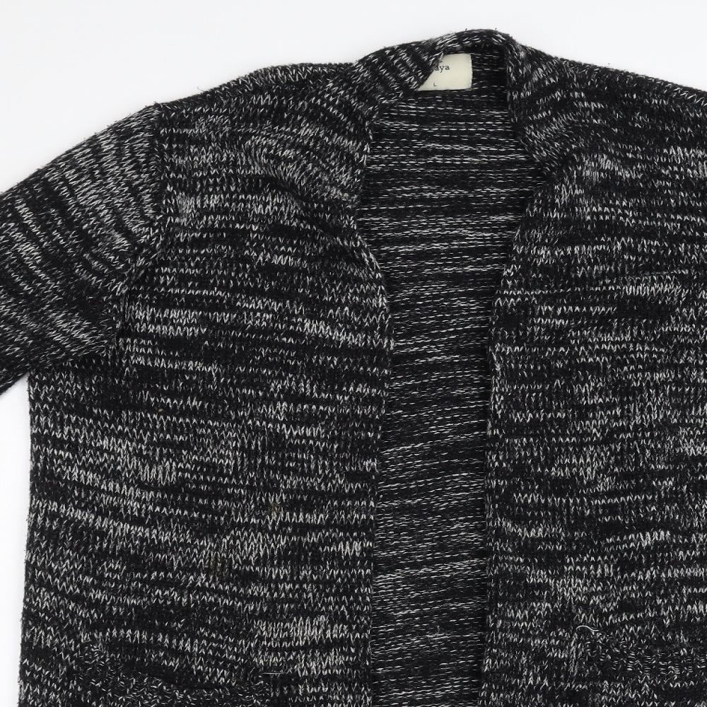 Matalan Womens Grey  Knit Cardigan Jumper Size 16