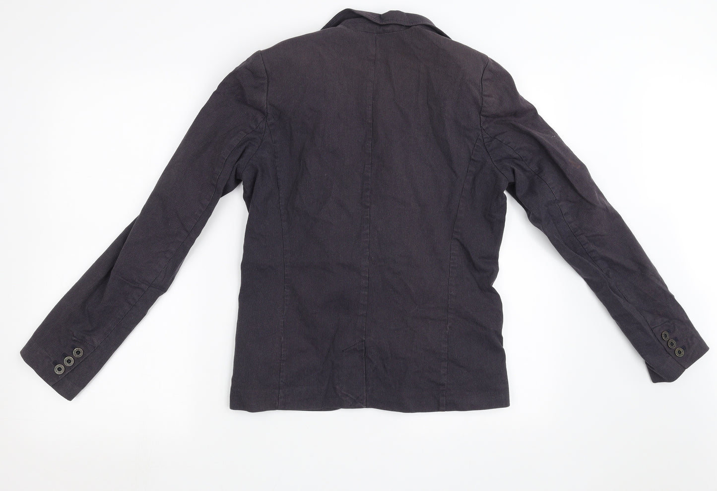 H&M Womens Blue   Jacket Blazer Size 8