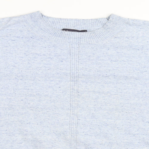 Marks and Spencer Womens Blue   Pullover Sweatshirt Size L