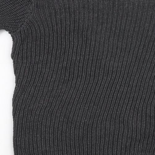 ESMARA Womens Grey  Knit Cardigan Jumper Size 12