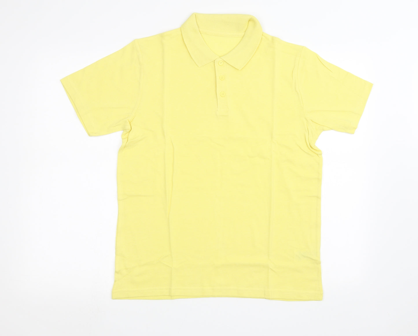 Matalan Boys Yellow   Basic T-Shirt Size 14-15 Years  - school wear
