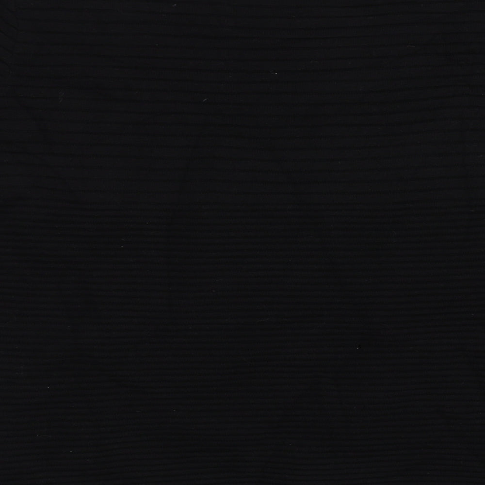 H&M Womens Black   Pullover Sweatshirt Size L