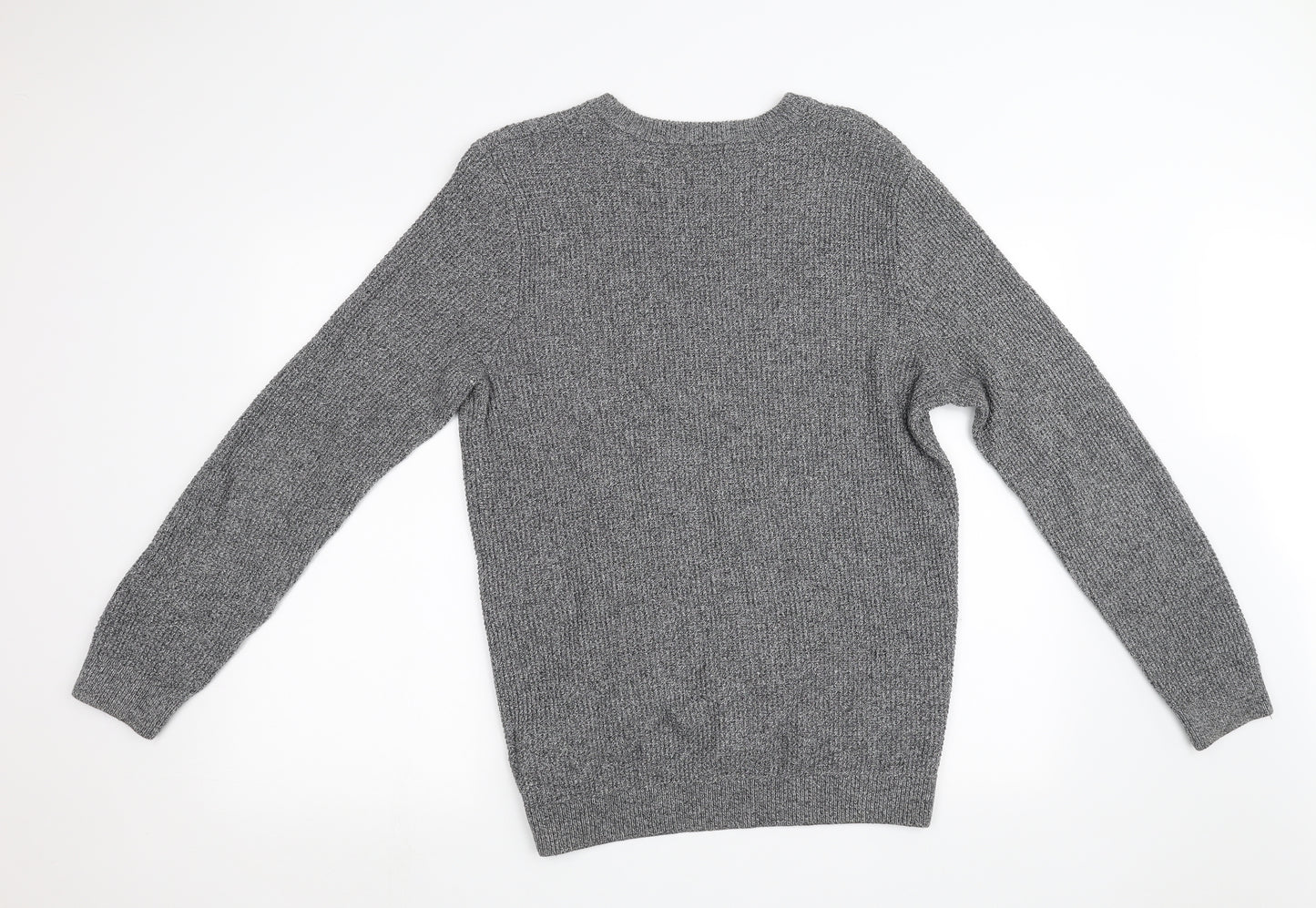 H&M Mens Grey   Pullover Sweatshirt Size L