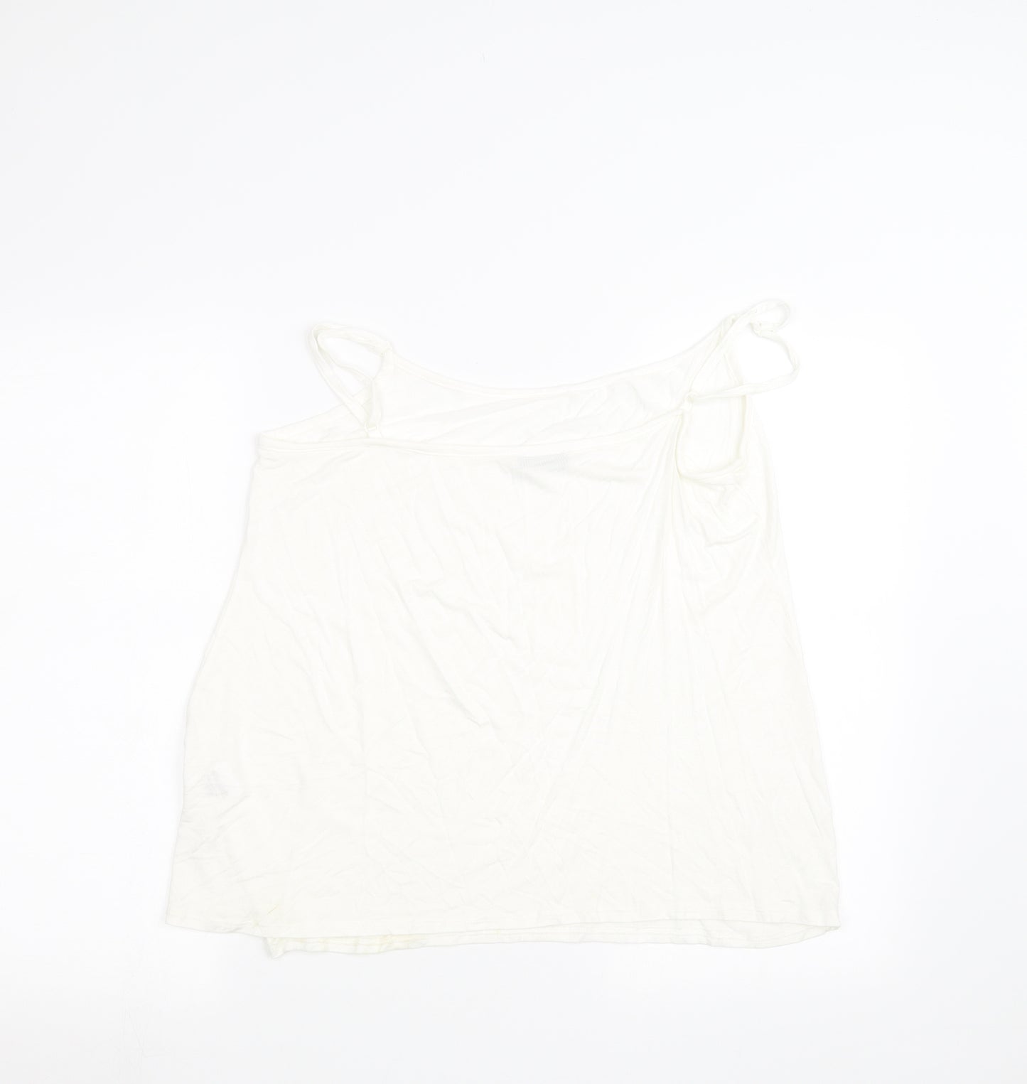 CMD Womens White   Basic Tank Size 16