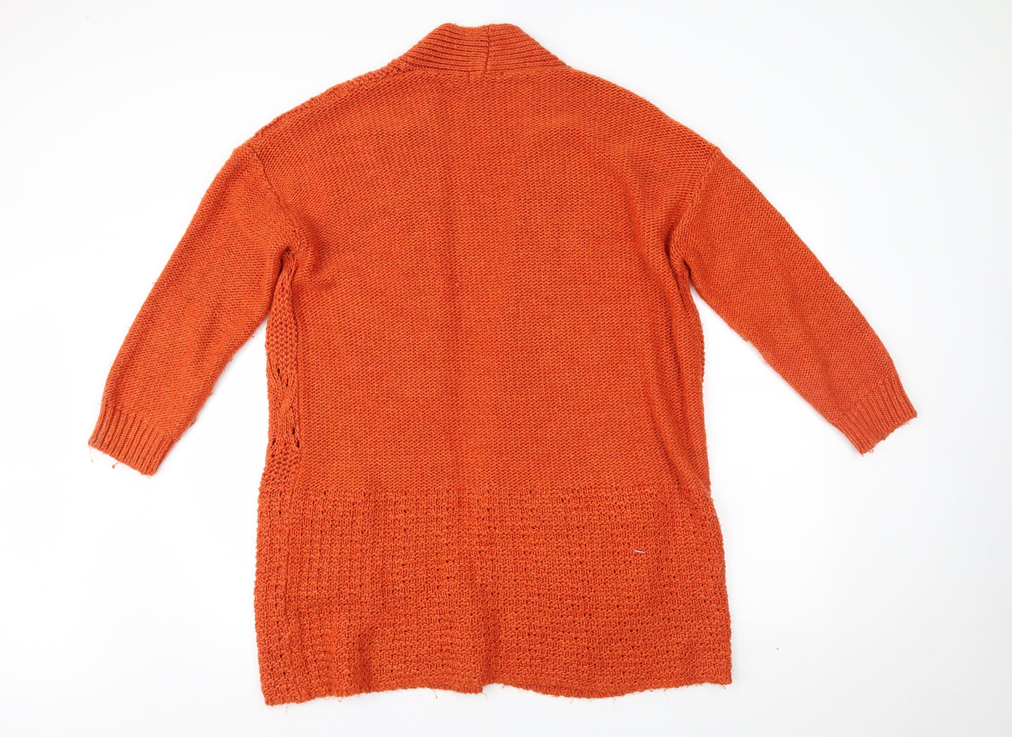 TU Womens Orange   Cardigan Jumper Size 14