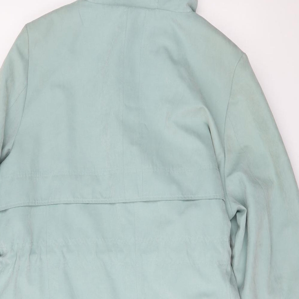 Bonmarché Womens Blue   Windbreaker Coat Size 24