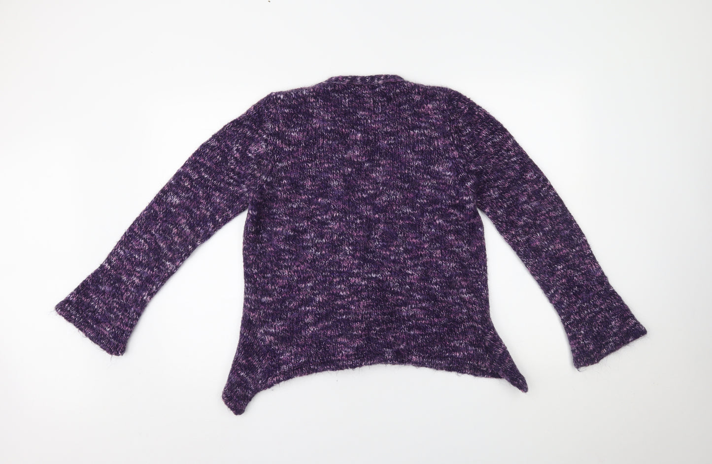 Preworn Womens Purple   Cardigan Jumper Size M