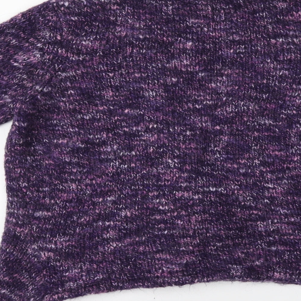 Preworn Womens Purple   Cardigan Jumper Size M