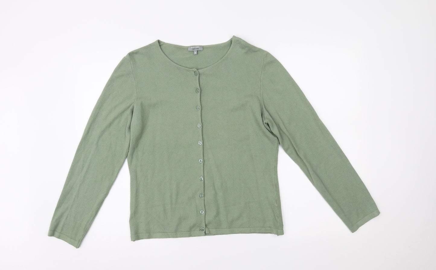 Marks and Spencer Womens Green   Cardigan Jumper Size 16