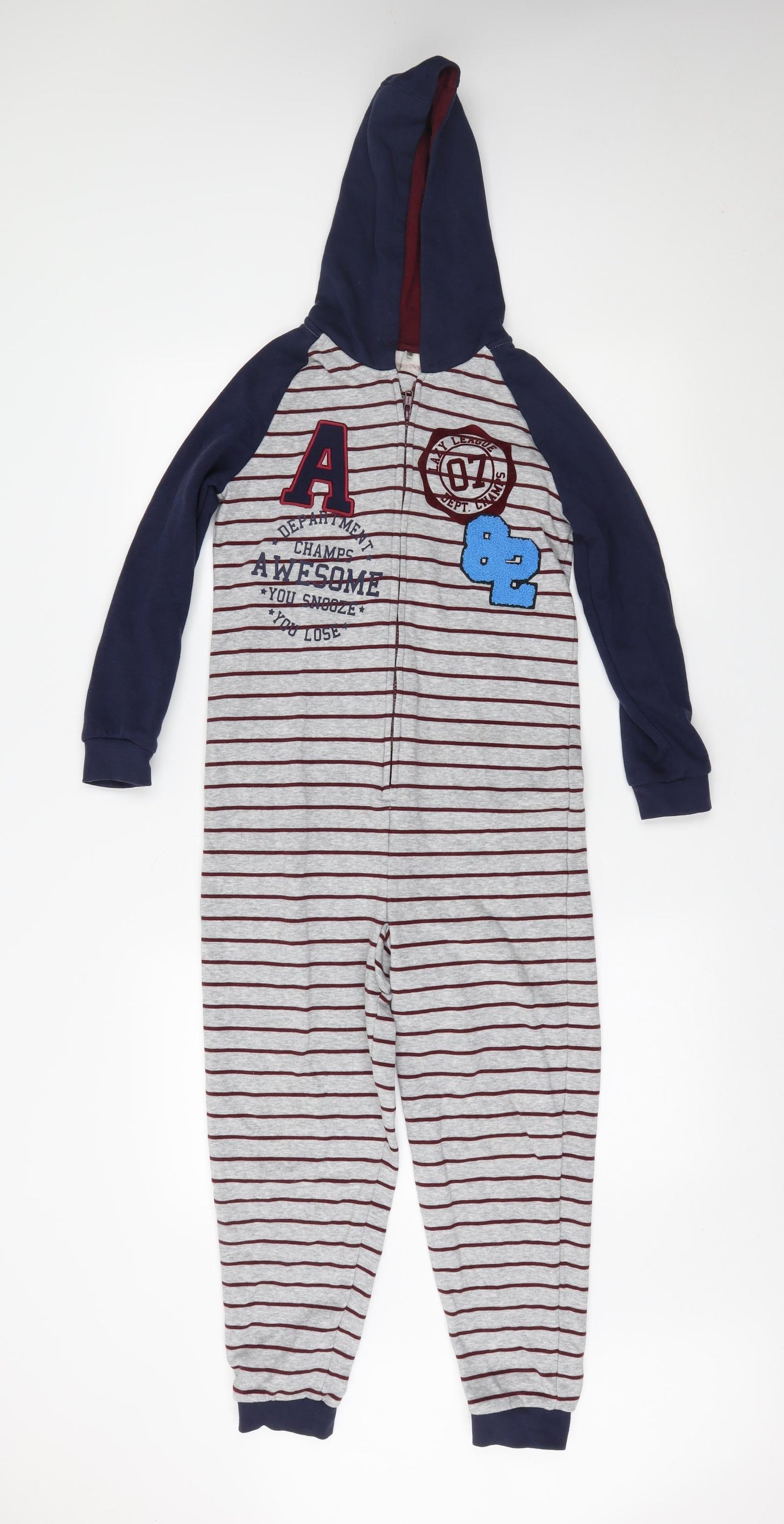 George Boys Multicoloured Striped   One Piece Size 8-9 Years