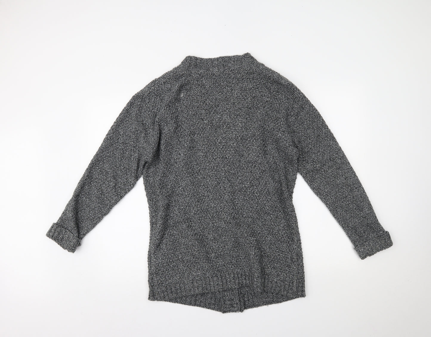 Boohoo Womens Grey   Cardigan Jumper Size M