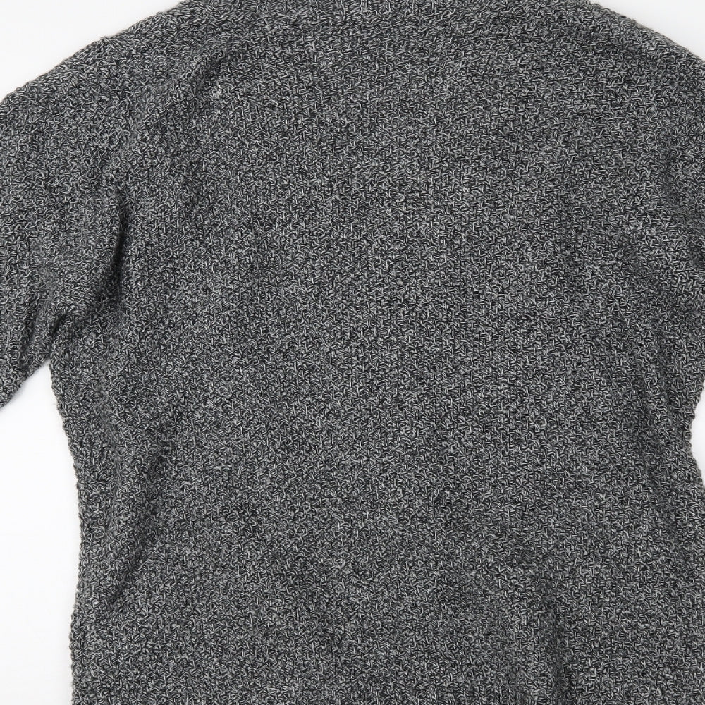 Boohoo Womens Grey   Cardigan Jumper Size M