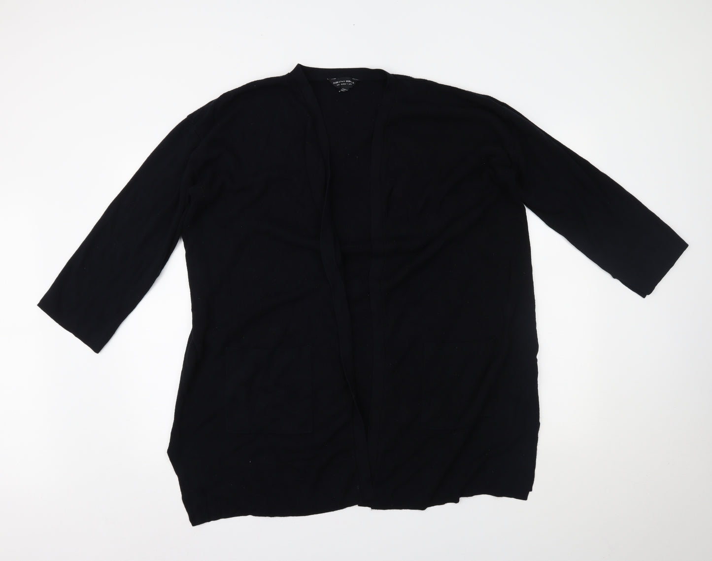 Dorothy Perkins Womens Blue   Cardigan Jumper Size L