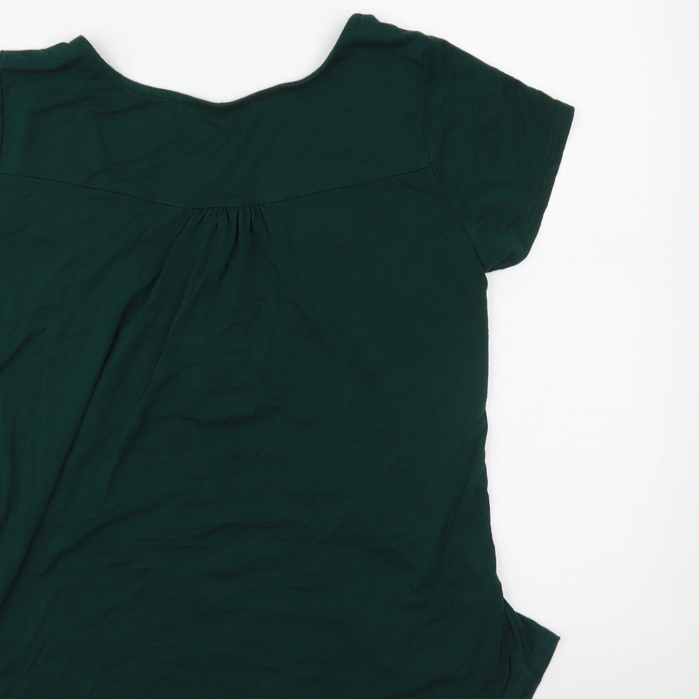 Preworn Womens Green   Basic Blouse Size L