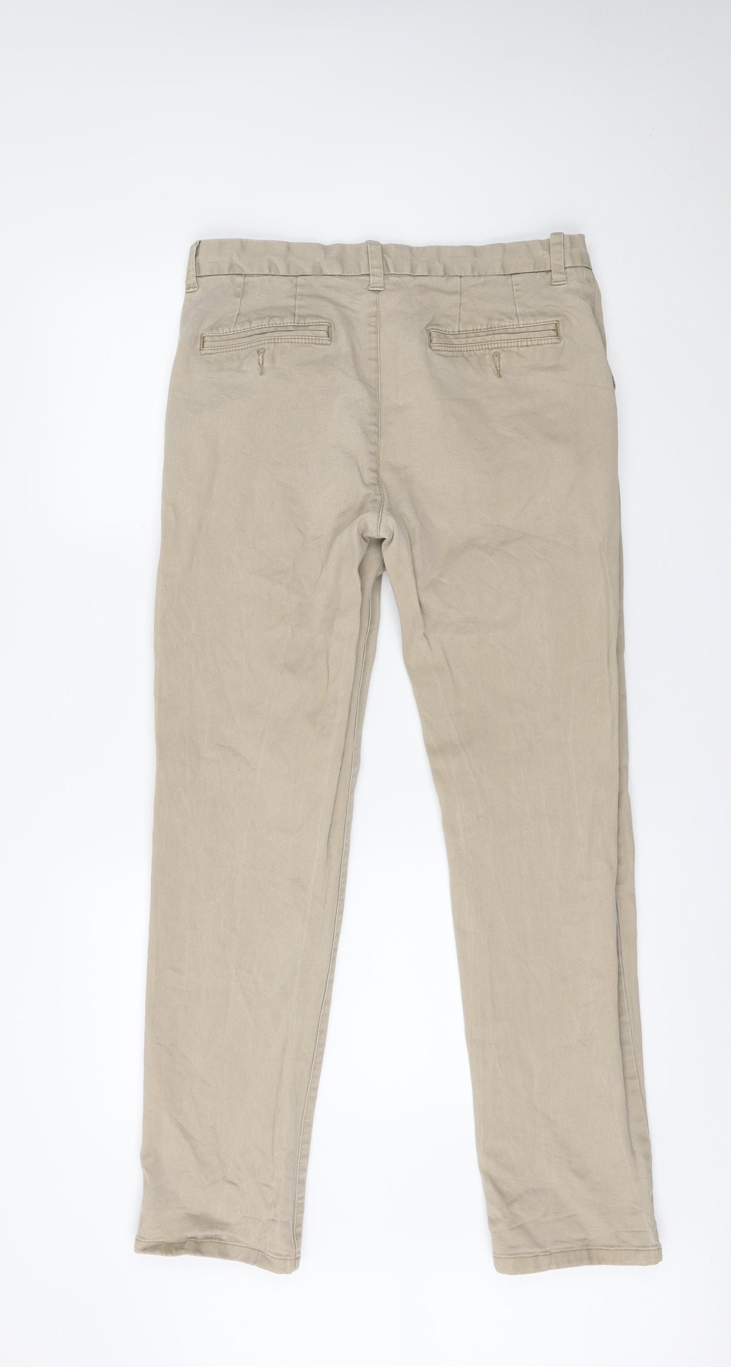 NEXT Mens Beige   Trousers  Size 32 L31 in