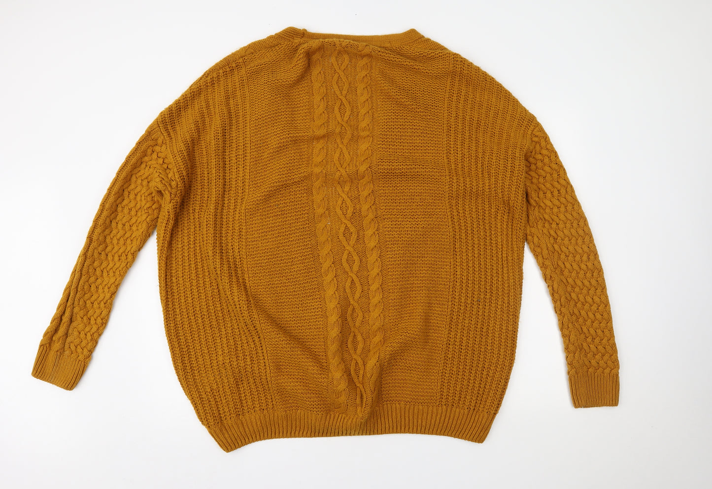 Principles Womens Yellow   Cardigan Jumper Size 16