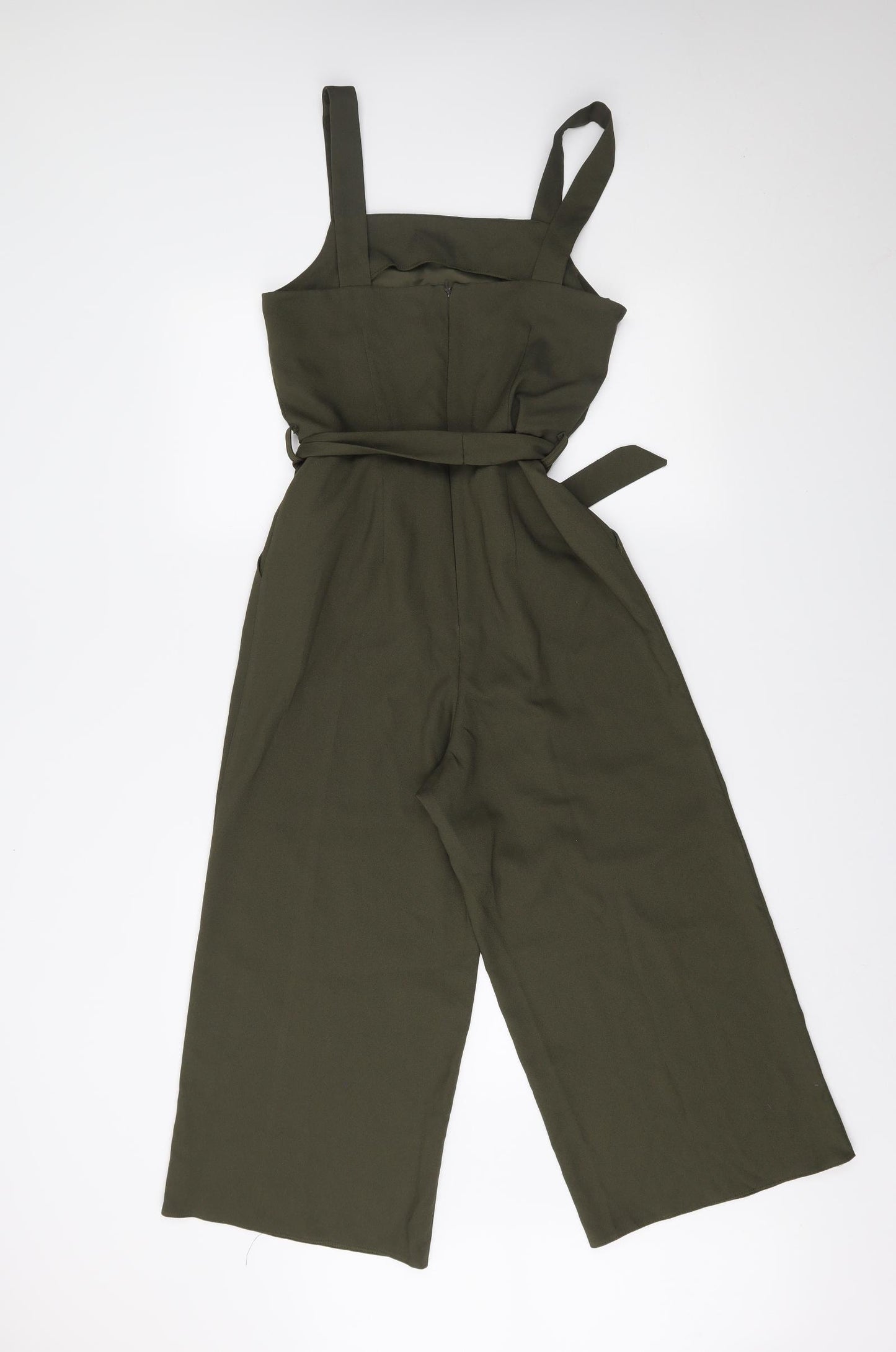 Miss Selfridge Womens Green   Jumpsuit One-Piece Size 8