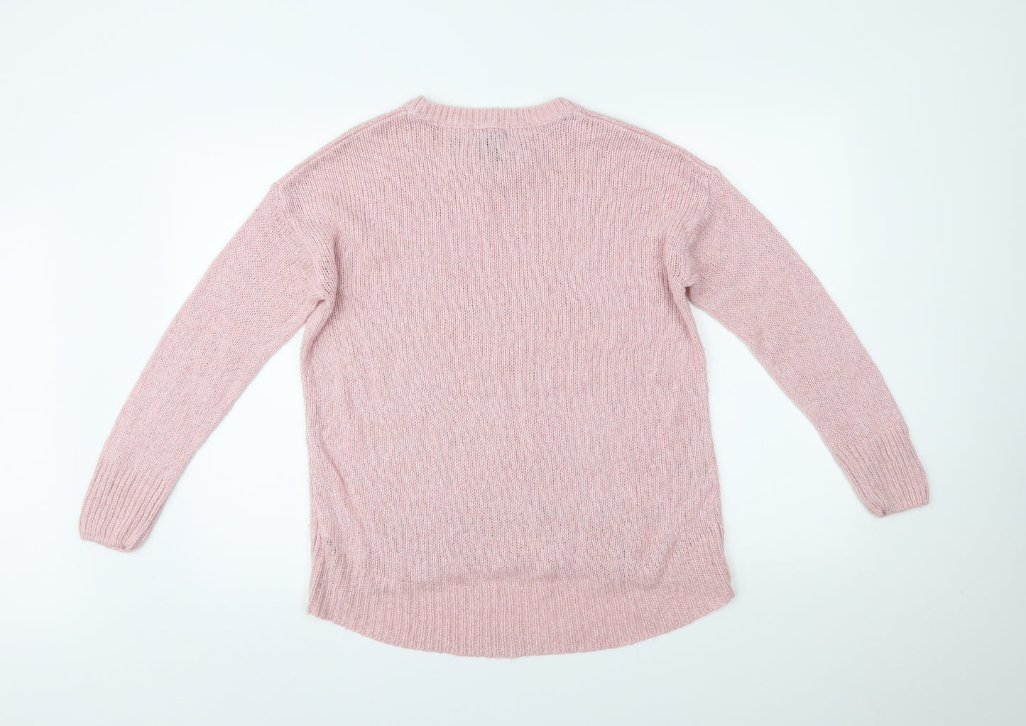 New Look Womens Pink   Pullover Jumper Size M