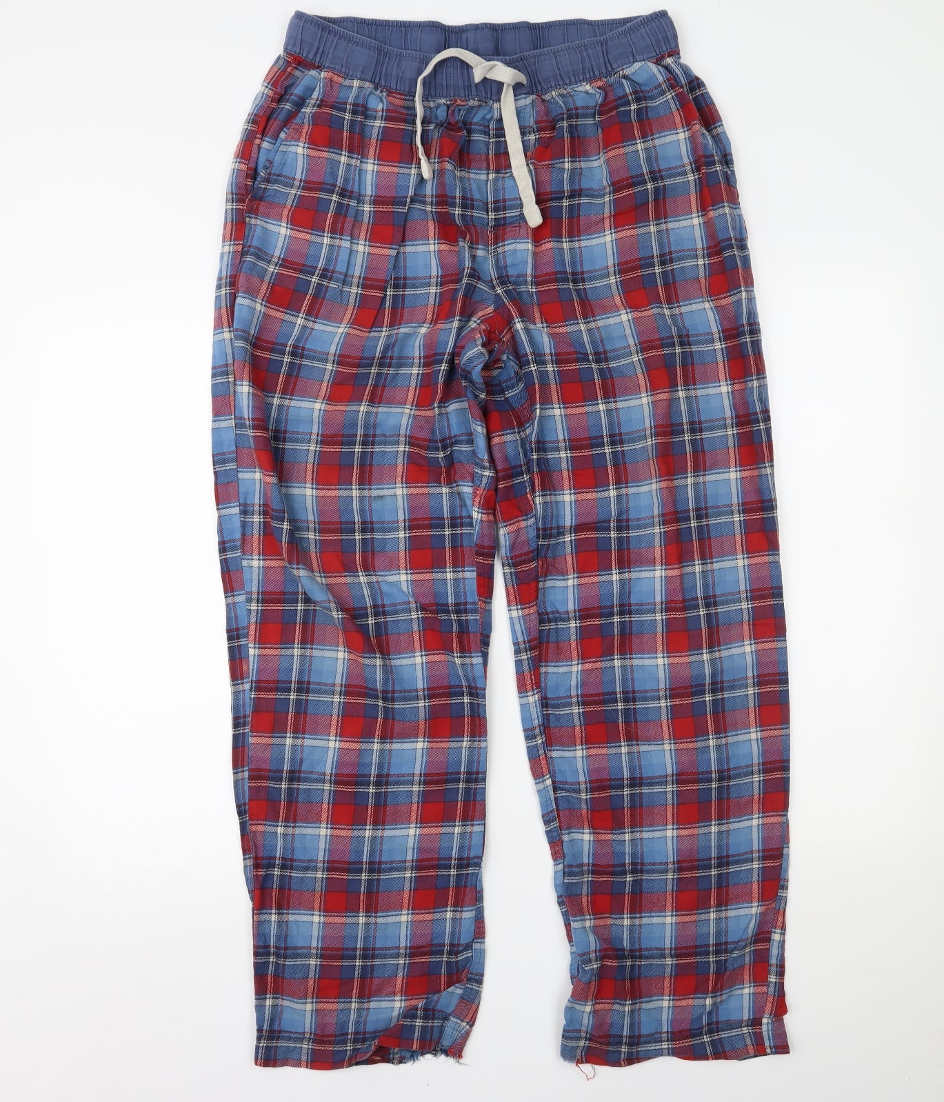 Marks and Spencer Mens Multicoloured Plaid   Pyjama Pants Size M