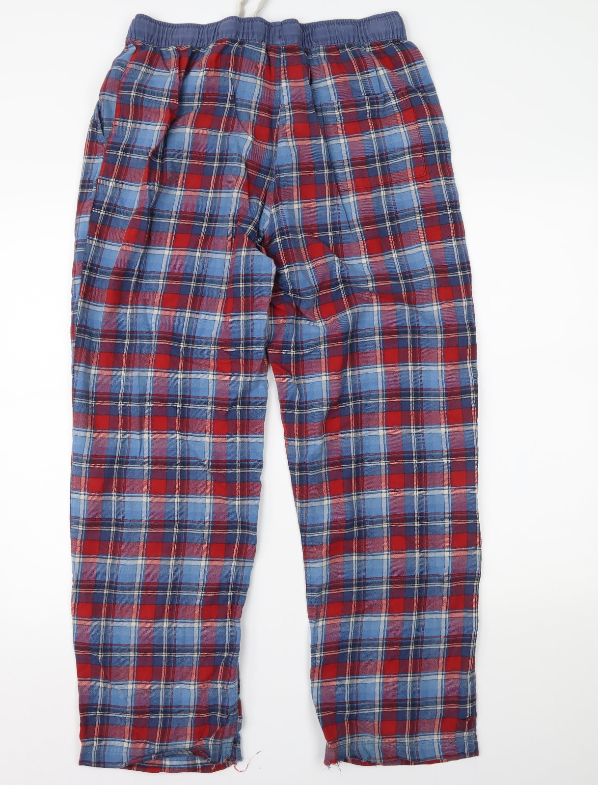 Marks and Spencer Mens Multicoloured Plaid   Pyjama Pants Size M