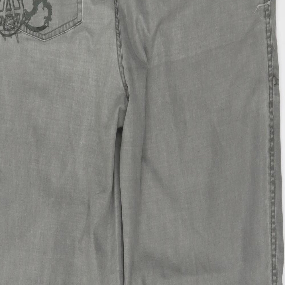 Acupuncture Mens Grey   Trousers  Size L L30 in