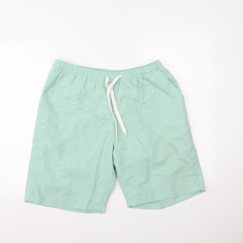 Soul Star Mens Green   Sweat Shorts Size XL