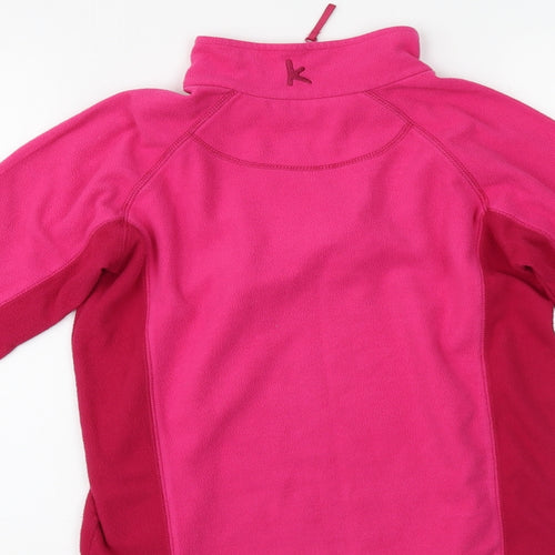 Mountain Life Girls Pink   Henley Jumper Size 11-12 Years