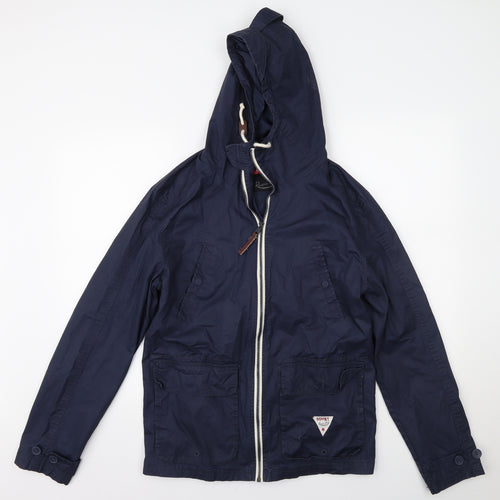 Soviet Womens Blue   Varsity Jacket Coat Size M