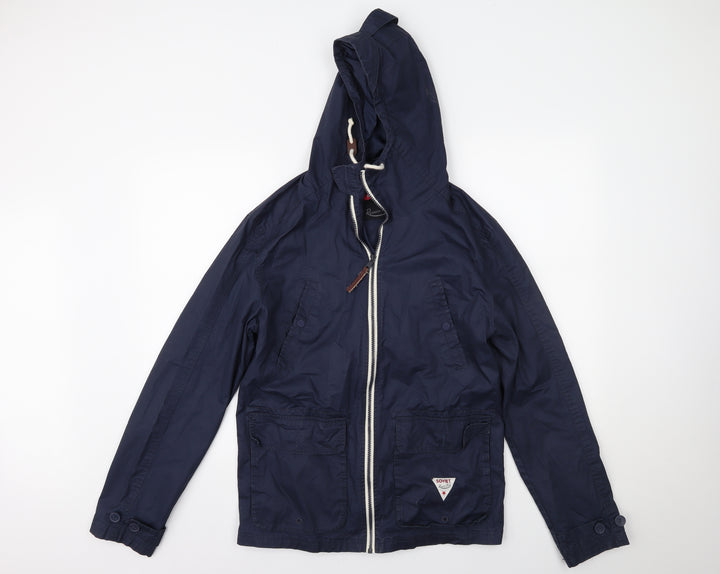 Soviet Womens Blue Varsity Jacket Coat Size M