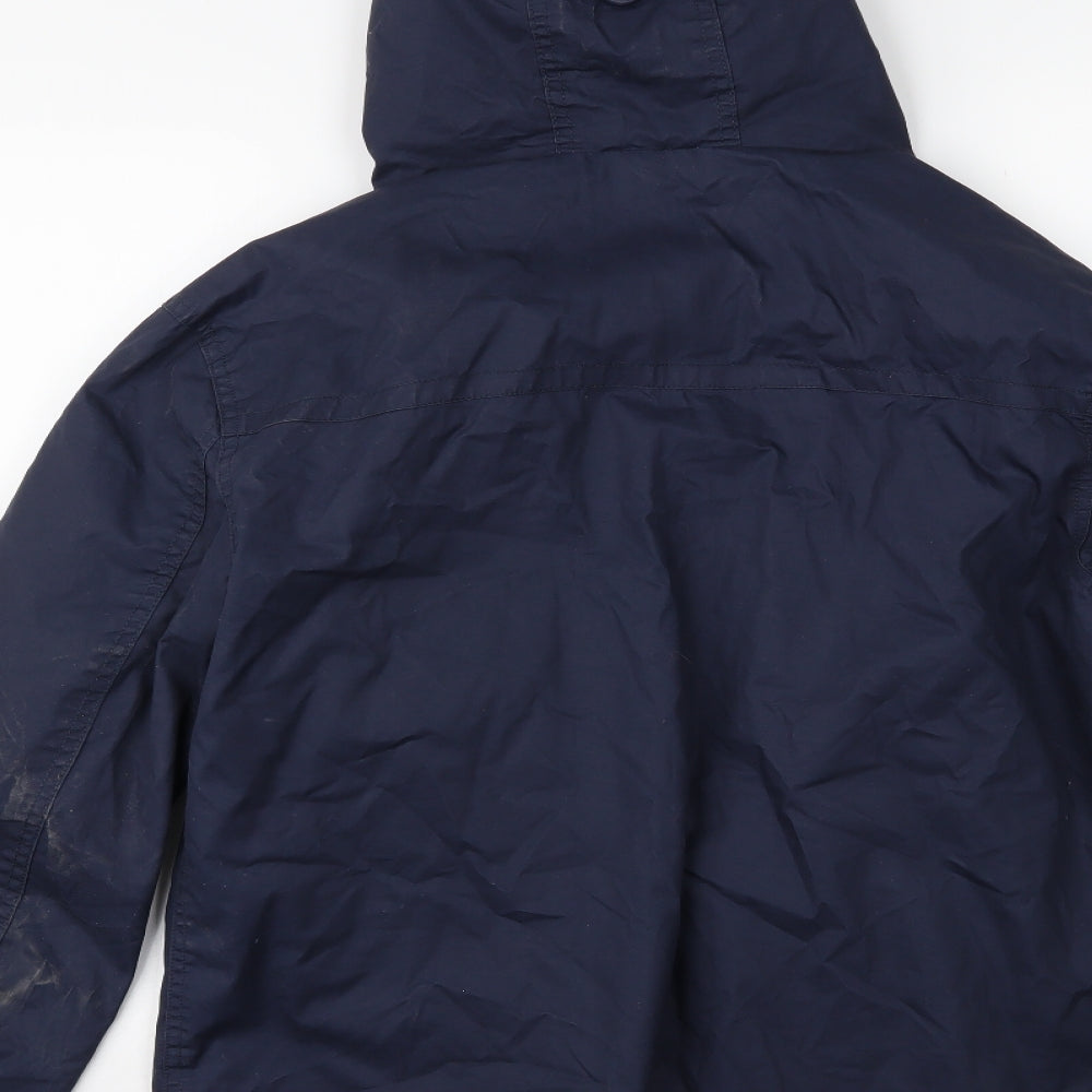 Soviet Womens Blue   Varsity Jacket Coat Size M