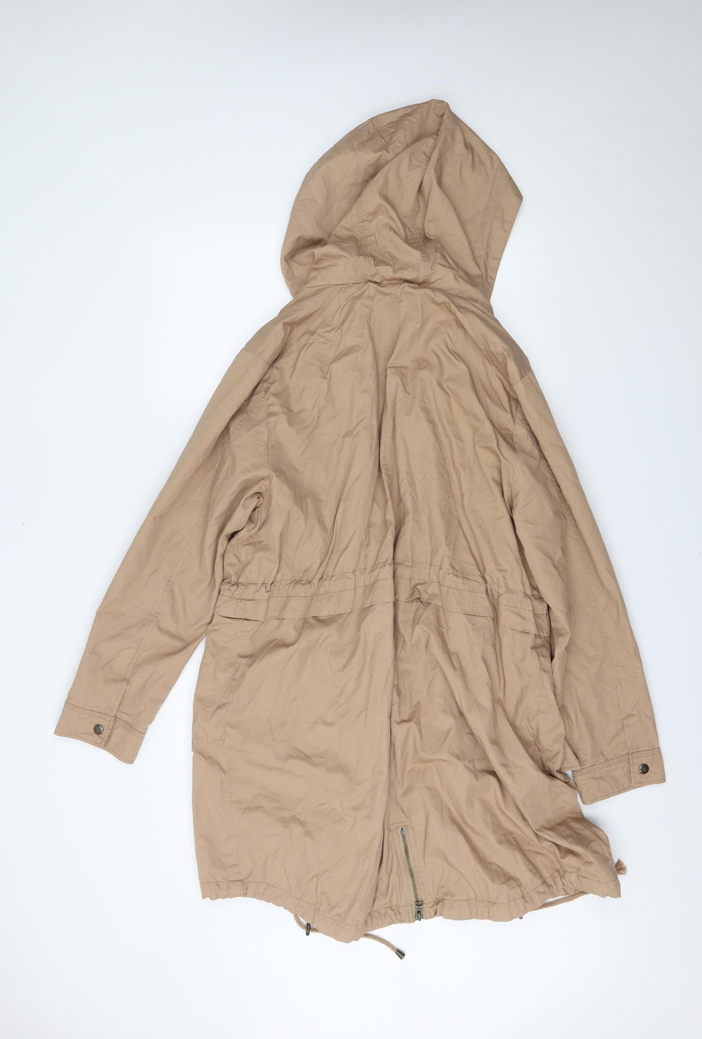 Marks and Spencer Womens Beige   Ski Jacket Coat Size 14
