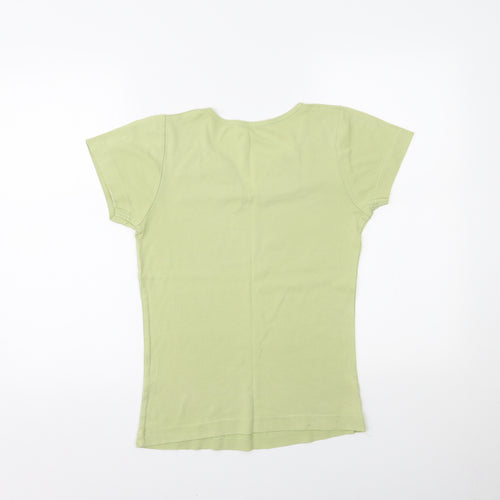 TU Womens Green    Polo Size 10