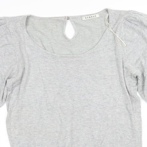 George Womens Grey   Pullover Jumper Size 12