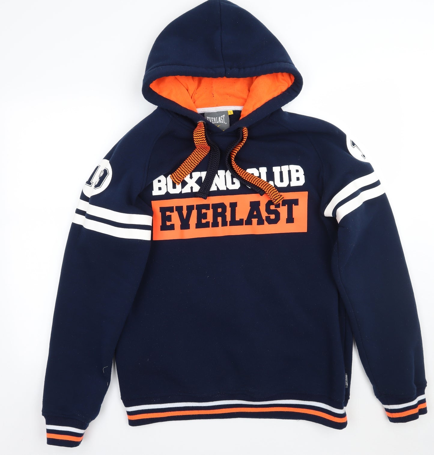 Everlast Mens Blue   Pullover Hoodie Size L