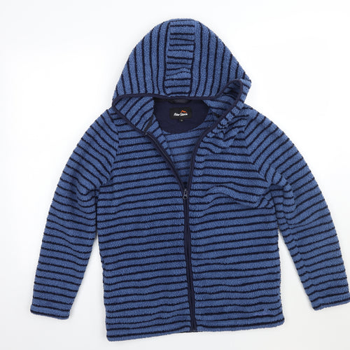 Peter Storm Boys Blue Striped  Jacket  Size 13 Years