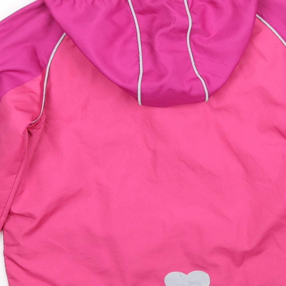 George Girls Pink   Jacket Coat Size 7-8 Years