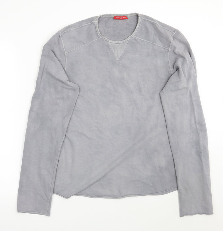 Daniele Alessandrini Womens Grey Pullover Jumper Size L