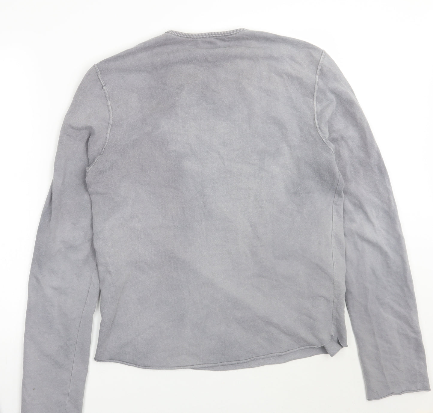 Daniele Alessandrini Womens Grey   Pullover Jumper Size L