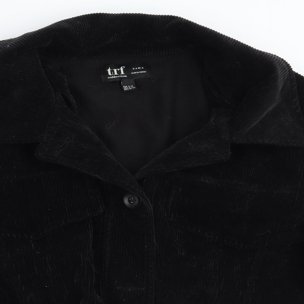Zara Womens Black   Jacket Coat Size M