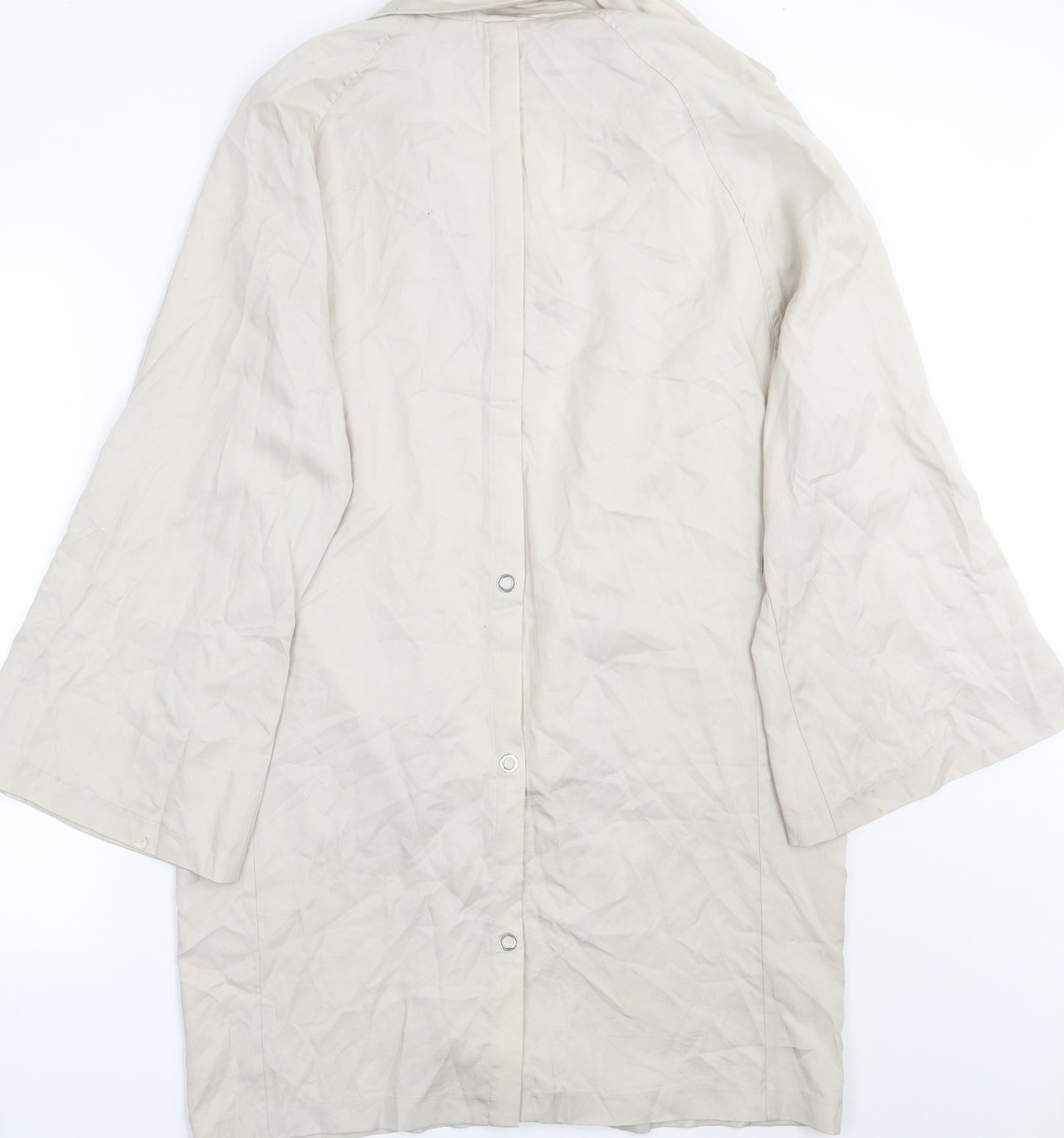 Mango Womens Beige   Cardigan Jumper Size L