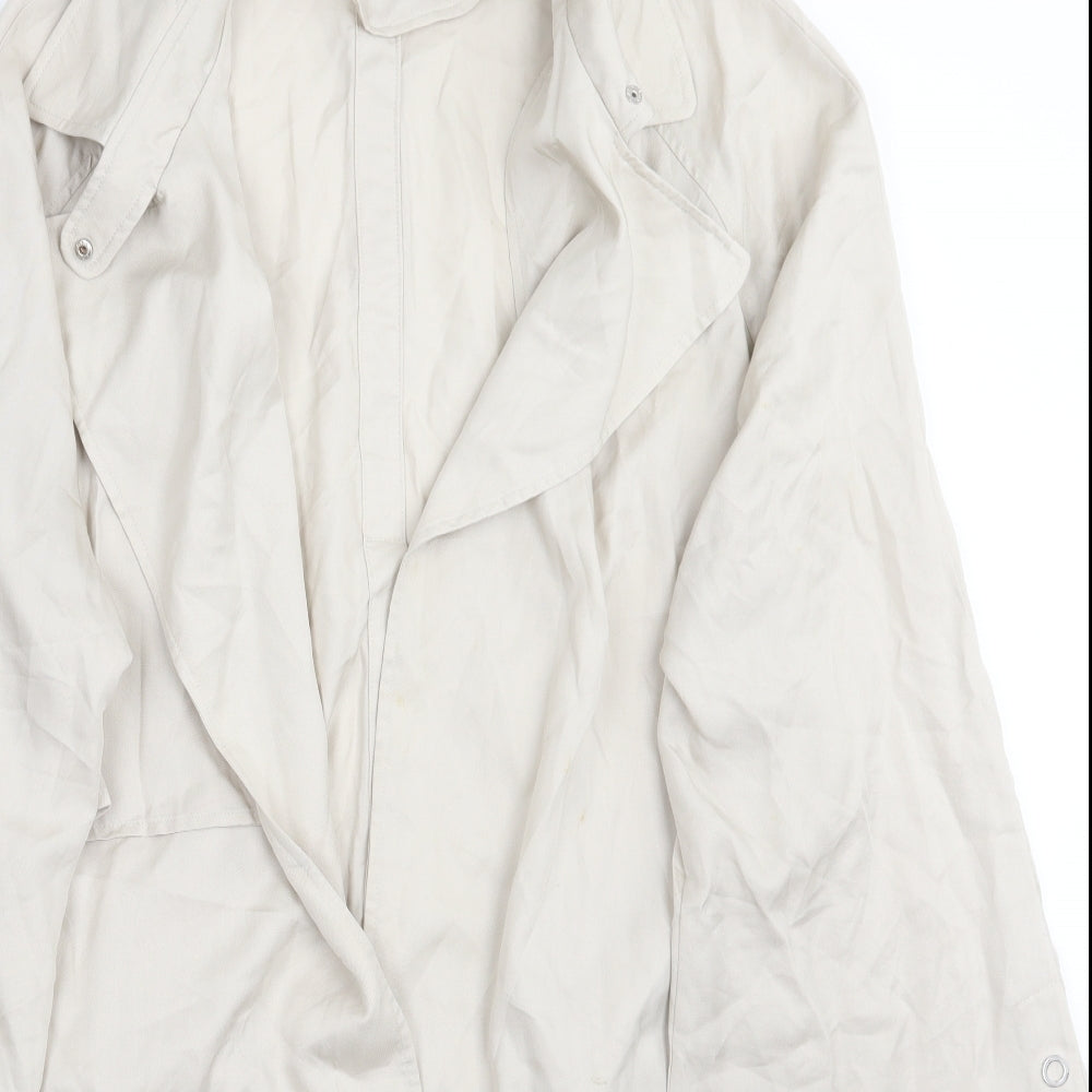 Mango Womens Beige   Cardigan Jumper Size L