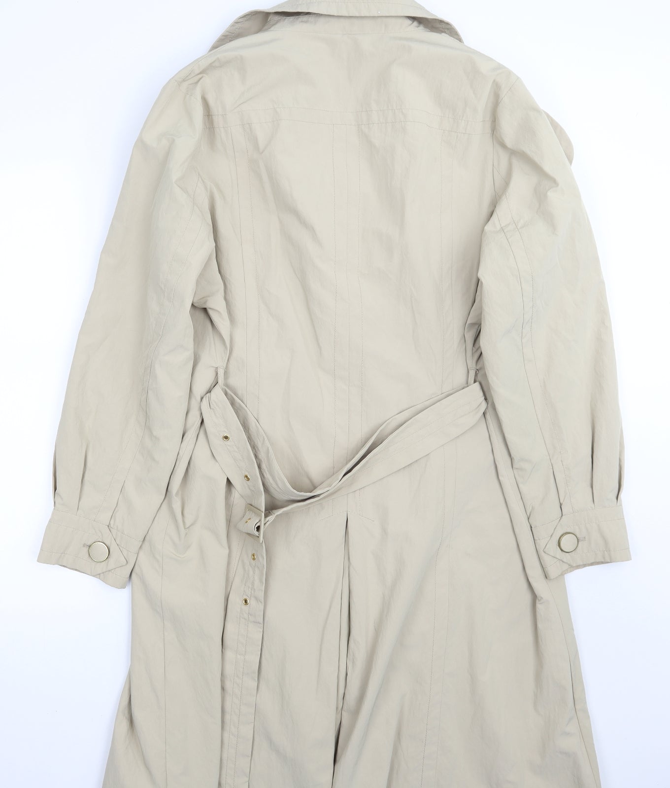 Marks and Spencer Womens Beige   Jacket Coat Size 18