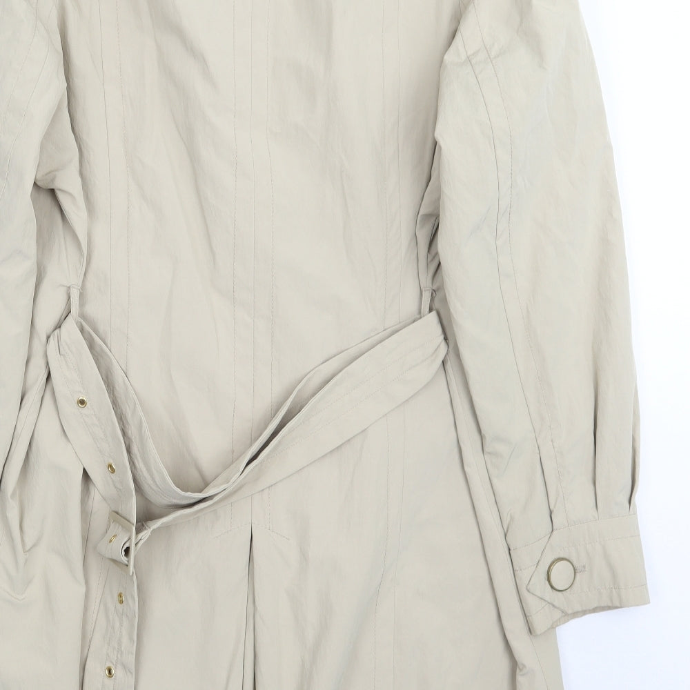Marks and Spencer Womens Beige   Jacket Coat Size 18