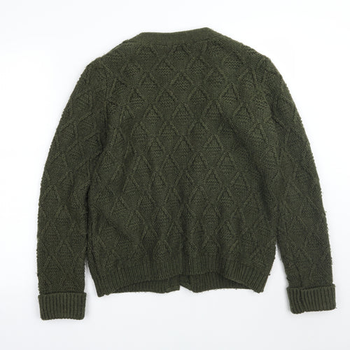 Henry Holland Womens Green   Cardigan Jumper Size 12