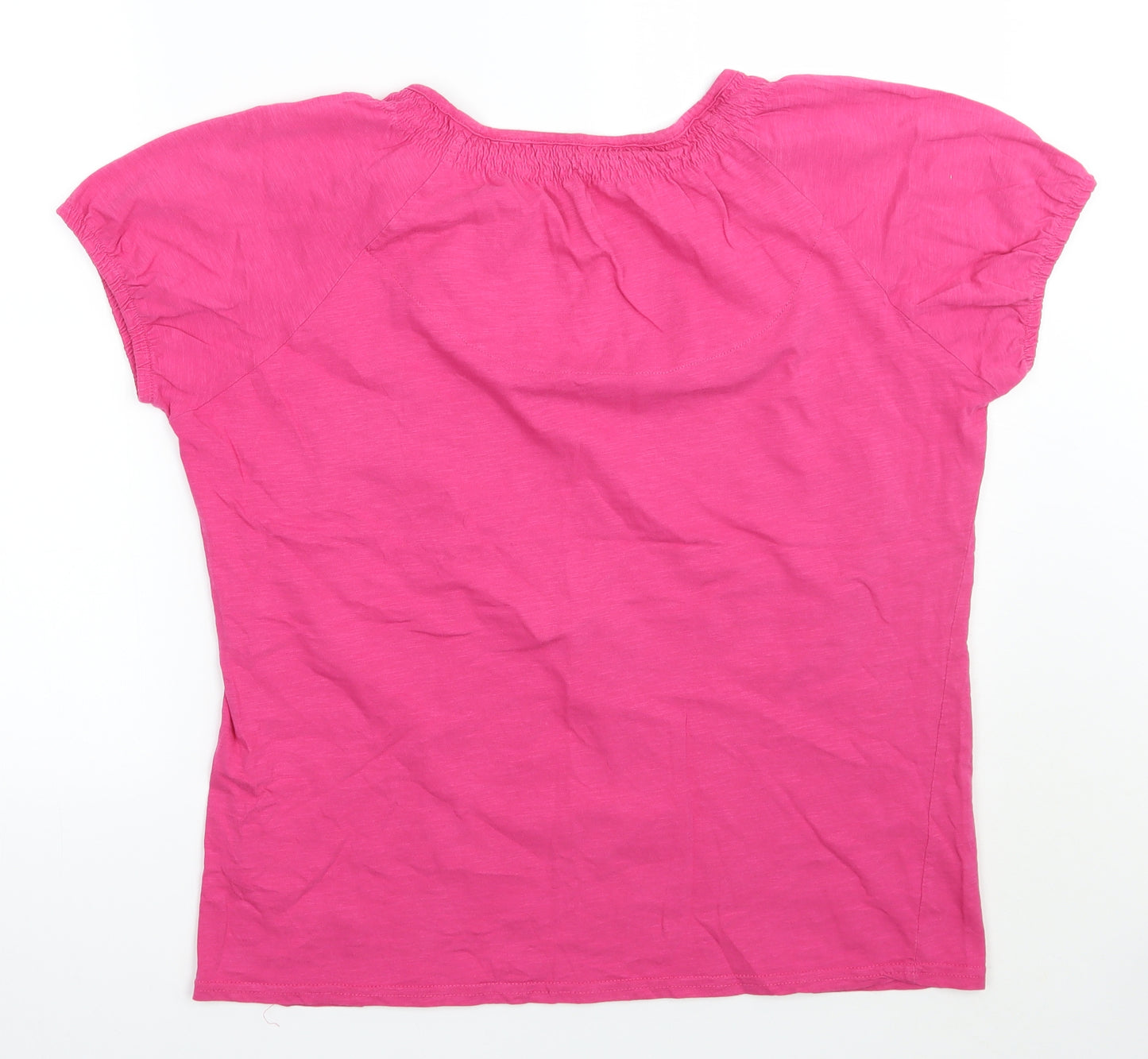 ILSE Womens Pink   Basic T-Shirt Size L
